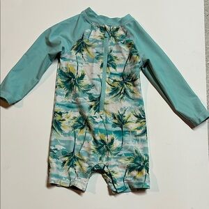 Kids Palm Tree Swimwear